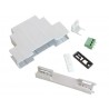 Standard DIN rail box width 18-36-106 mm