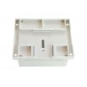 Box DIN rail and panel for electronics