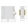 Timer relay 5A 250VAC and 28VDC 5A