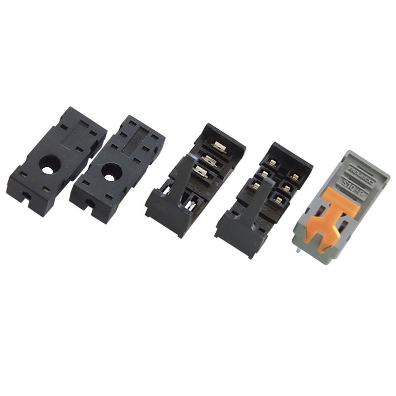 Base Rail DIN 1 y 2 contactos para reles  G2R