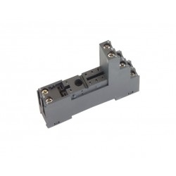 Base Rail DIN 1 y 2 contactos para reles  G2R