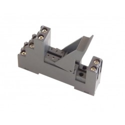 Base Rail DIN 1 y 2 contactos para reles  G2R