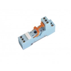 Base Rail DIN 1 y 2 contactos para reles  G2R