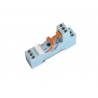 Base Rail DIN 1 y 2 contactos para reles  G2R