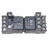 DIN Rail Socket  2 and 4 contacts for MYK relay type