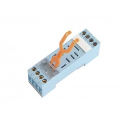 Base Rail DIN 2 y 4 contactos para reles  MYK