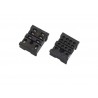 Base Rail DIN 2 y 4 contactos para reles  MYK
