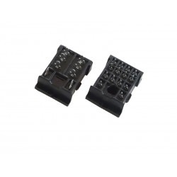 Base Rail DIN 2 y 4 contactos para reles  MYK