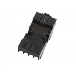 Base Rail DIN 2 y 4 contactos para reles  MYK