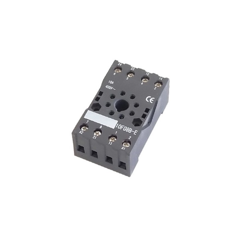 DIN Rail Socket  2 and 3 relay contacts for MK