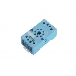 Base Rail DIN 2 y 3 contactos para reles  MK