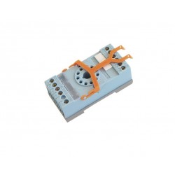 DIN Rail Socket  2 and 3 relay contacts for MK