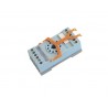 DIN Rail Socket  2 and 3 relay contacts for MK