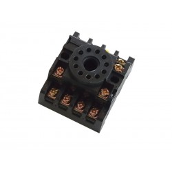Base Rail DIN 2 y 3 contactos para reles  MK