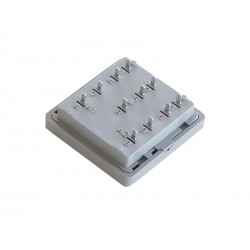 DIN Rail Socket  2 and 3 relay contacts for MK