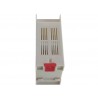 Carcasa del carril DIN Vertical ancho 45