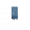 Base Rail DIN 1 y 2 contactos para reles  G2R