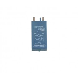 Base Rail DIN 1 y 2 contactos para reles  G2R