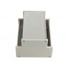 DIN rail housing aluminum width 101 mm